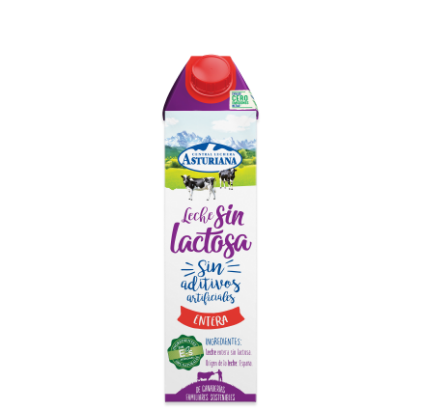 leche sin lactosa